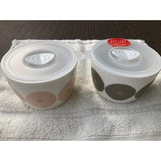 ファンケル(FANCL)の【FANCL】陶磁器製　保存容器　2個セット(容器)