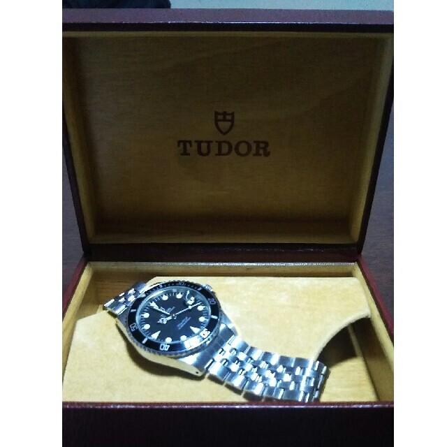 今週限定 TUDOR 75090 サブマリーナ 保証書あり 黒 自動巻き 動作品 7