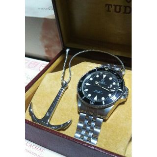 今週限定 TUDOR 75090 サブマリーナ 保証書あり 黒 自動巻き 動作品