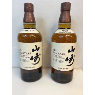 サントリー(サントリー)のサントリー山崎 シングルモルトウイスキー 700ml 2本セット(ウイスキー)