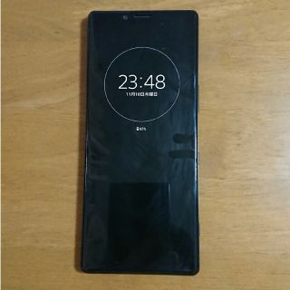 エクスペリア(Xperia)のXperia1 SOV40 わけあり(スマートフォン本体)