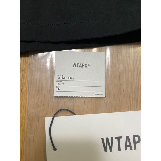 WTAPS SCOUT シャツ　ブラック　Lサイズ　ダブルタップス