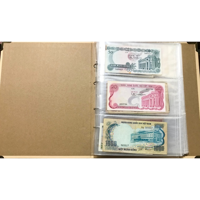ベトナム紙幣、ベトナムドン、Viet Nam、ベトナムお金