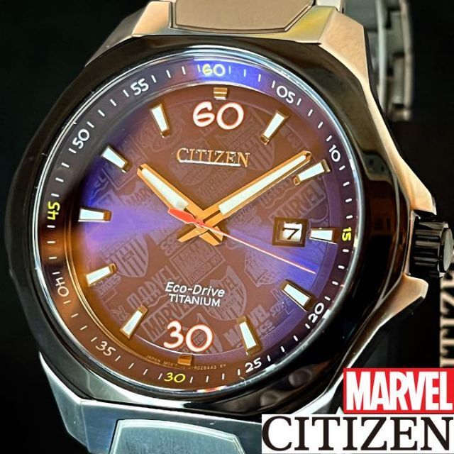 【CITIZEN】展示品特価/シチズン/メンズ腕時計/お洒落/MARVELメンズ