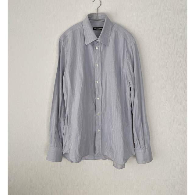 Dolce \u0026GabbanaコットンDGロゴデニム長袖シャツ | gulatilaw.com