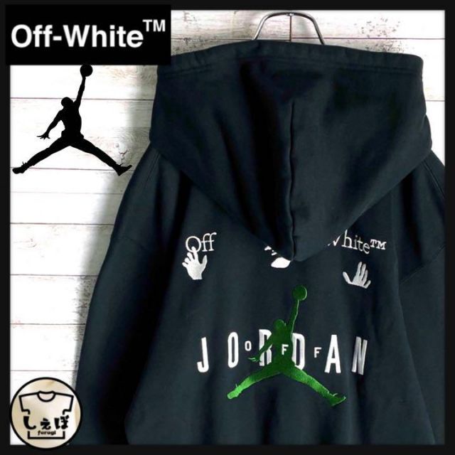 off-white 限定 希少サイズ パーカー-