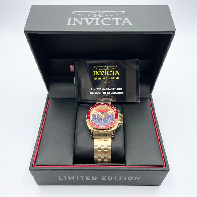 INVICTA(インビクタ)の新品未使用 インビクタ キャプテンマーベル INVICTA 限定品 メンズの時計(腕時計(アナログ))の商品写真