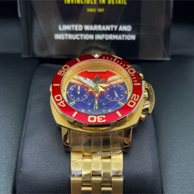 INVICTA(インビクタ)の新品未使用 インビクタ キャプテンマーベル INVICTA 限定品 メンズの時計(腕時計(アナログ))の商品写真