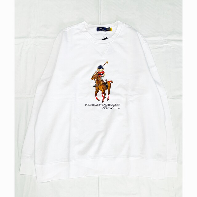 POLO RALPH LAUREN(ポロラルフローレン)の新品*ラルフローレン*ベア*トレーナー*スウェット*ポロ*XXL*大きいサイズ* メンズのトップス(スウェット)の商品写真