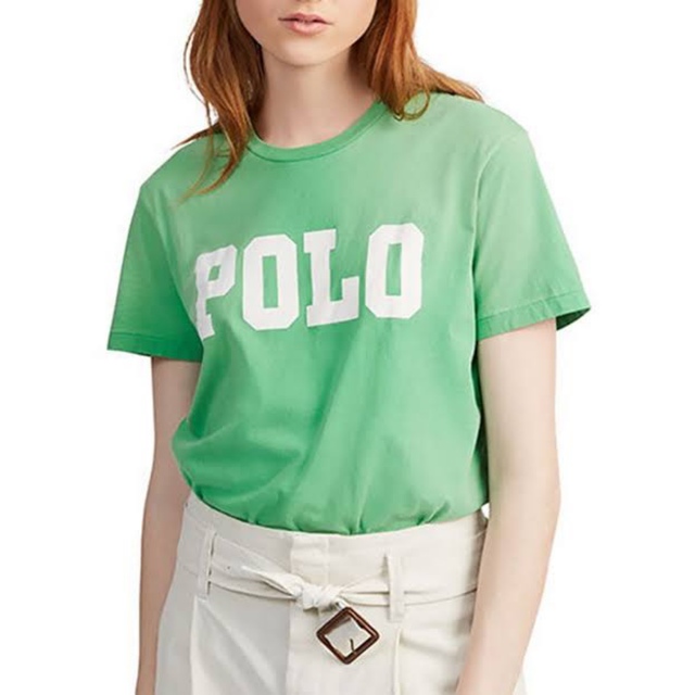 POLO RALPH LAUREN(ポロラルフローレン)の正規 POLO ラルフ ローレン ビックフィット Tシャツ コットン100% M レディースのトップス(Tシャツ(半袖/袖なし))の商品写真