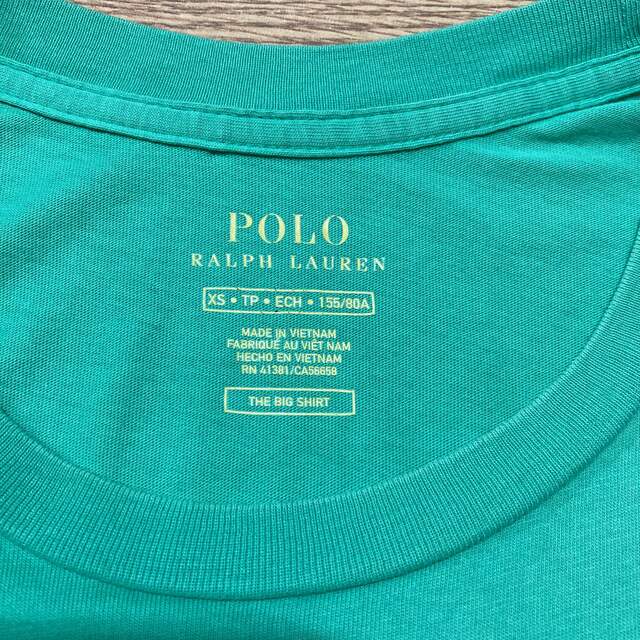POLO RALPH LAUREN(ポロラルフローレン)の正規 POLO ラルフ ローレン ビックフィット Tシャツ コットン100% M レディースのトップス(Tシャツ(半袖/袖なし))の商品写真