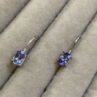 twilight pierce … Tanzanite oval(ピアス)