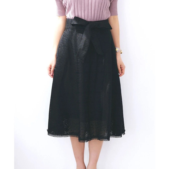 ルイルエブティック　フレアースカート レディースのスカート(ひざ丈スカート)の商品写真