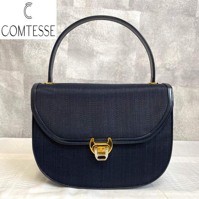 正規品は公式通販価格 【極美品】COMTESSE ホースヘア ネイビー