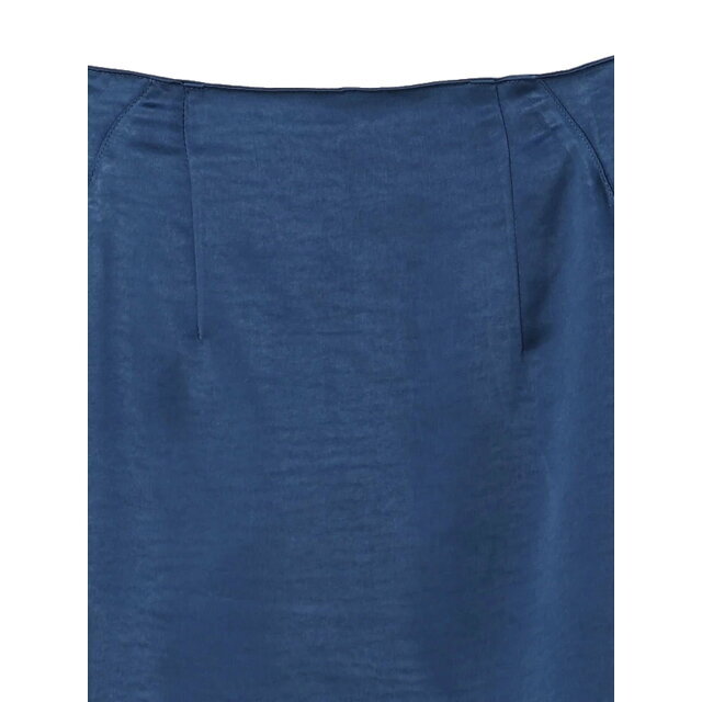 koe(コエ)の【ブルー】【&g'aime】サテンタイトスカート レディースのスカート(ロングスカート)の商品写真
