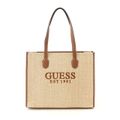 【キャメル(NTC)】GUESS トートバッグ (W)SILVANA Girlf