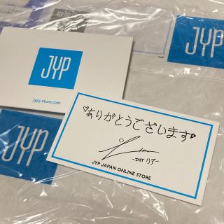 イッチ(ITZY)のITZY リア サンキューカード JYP JAPAN ONLINE STORE(アイドルグッズ)