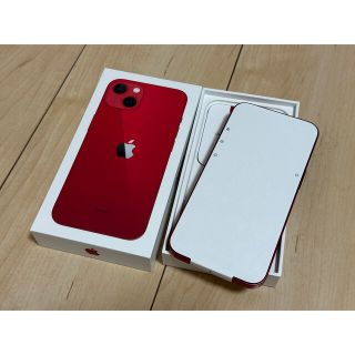 iPhone - Apple iPhone13 128GB PRODUCT RED simフリーの通販 by