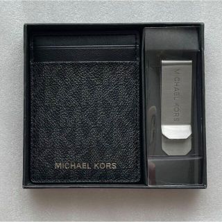 マイケルコース(Michael Kors)の【新品・未使用】MICHAEL KORS カードケース＆マネークリップセット箱付(マネークリップ)