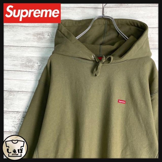 【 美品 】 希少Lサイズ supreme 大人気パーカー