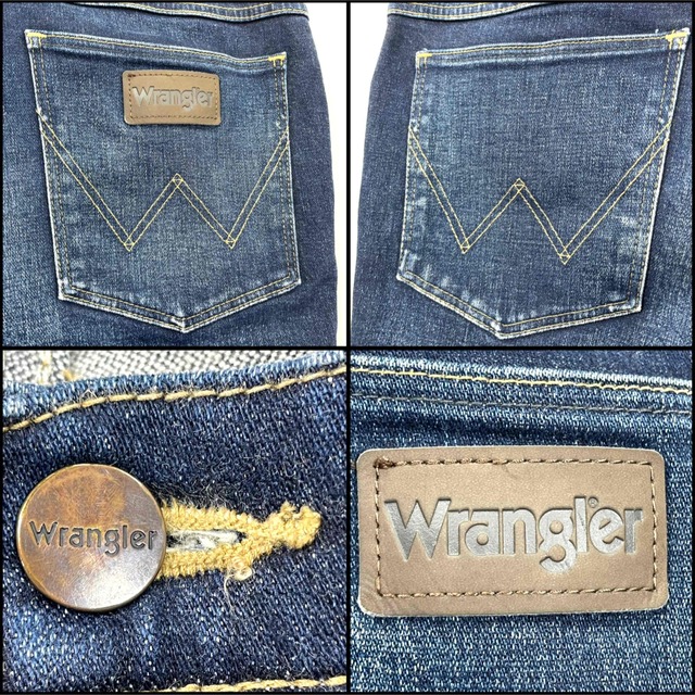 Wrangler(ラングラー)のWrangler ラングラー レギュラーストレート強ストレッチ Lサイズ86cm メンズのパンツ(デニム/ジーンズ)の商品写真