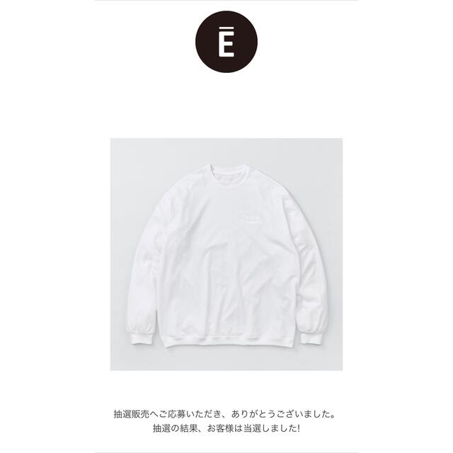 ennoy エンノイ XLサイズLONG SLEEVE HEM RIB TEE - Tシャツ