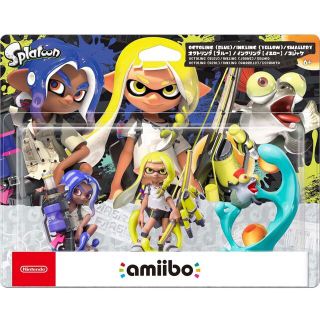 amiibo トリプルセット　スプラトゥーン(ゲームキャラクター)