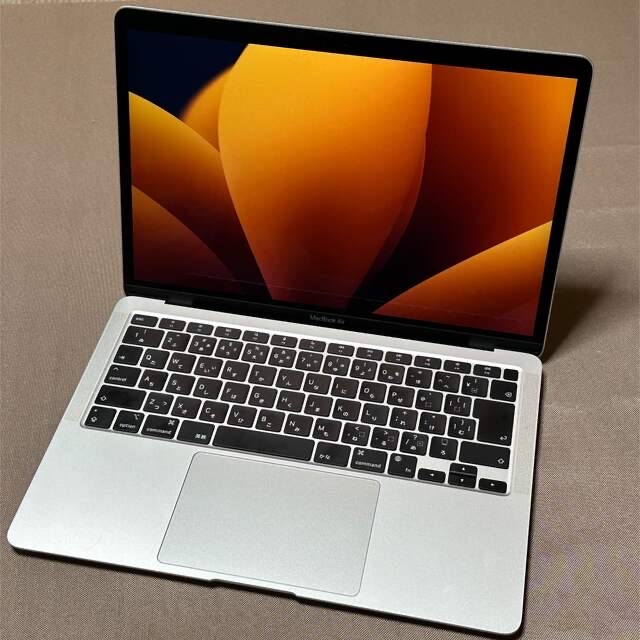 贈り物 MacBookAirM1 - Apple A2337 銀色 SSD256GB RAM8GB ノートPC ...