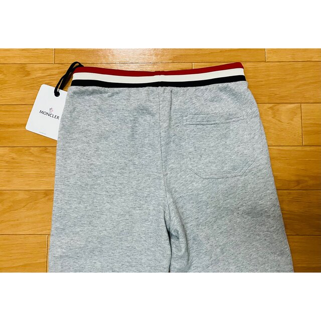 未使用】MONCLER/モンクレール スウェットパンツ グレー コットン100