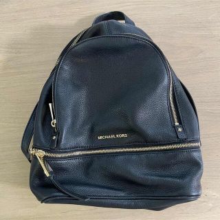 マイケルコース(Michael Kors)のマイケルコース/リュック/black(リュック/バックパック)