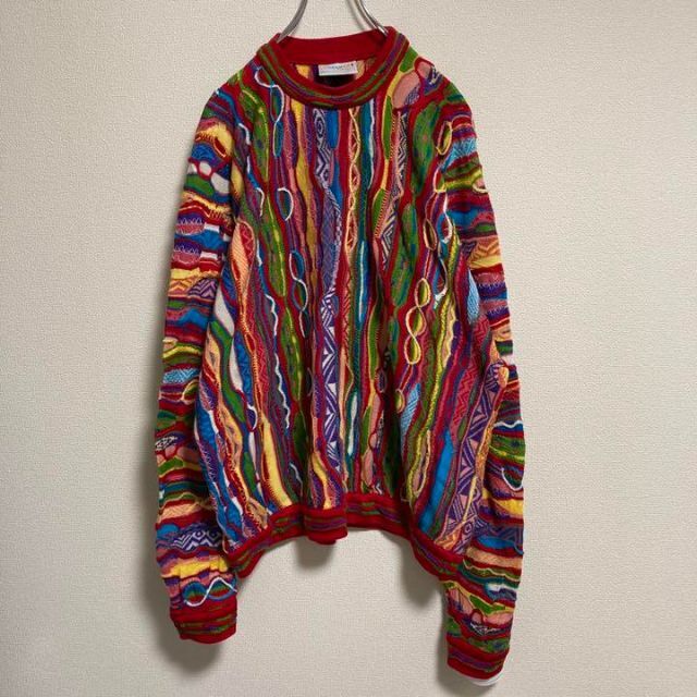 【芸術作品】COOGI 超希少デザイン 3D 立体 編み込み ニット 入手困難 直送商品 seprocicam.gob.mx