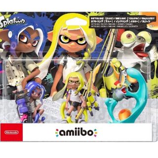 ニンテンドウ(任天堂)のスプラトゥーン3 amiiboトリプルセット(ゲームキャラクター)