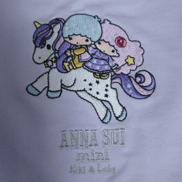 ANNA SUI mini(アナスイミニ)の美品 ANNA SUI サンリオワンピース キッズ/ベビー/マタニティのキッズ服女の子用(90cm~)(ワンピース)の商品写真