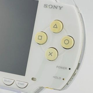 PSP セラミックホワイト PSP-1000CW  + モンスターハンター3rd