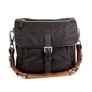 プラダ(PRADA)のプラダ トートバッグ ワンショルダーバッグ　ハンドバッグ　ナイロン 茶　ブラウン(トートバッグ)