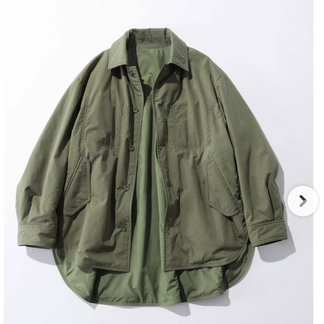 新品 アッパーハイツ THE PUFF 中綿リバーシブルシャツ - www.glycoala.com