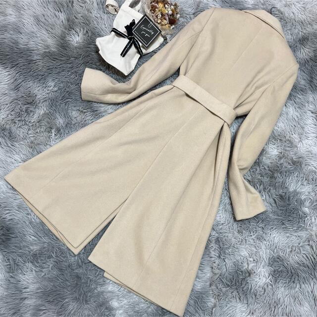 ANAYI   ♡美品 ANAYI アナイ ベルテッドロングコート アンゴラ混