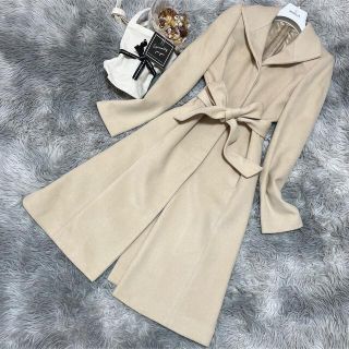ANAYI - ♡美品 ANAYI アナイ ベルテッドロングコート アンゴラ混