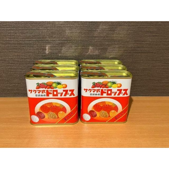 ★サクマ式ドロップス　6缶セット 食品/飲料/酒の食品(菓子/デザート)の商品写真