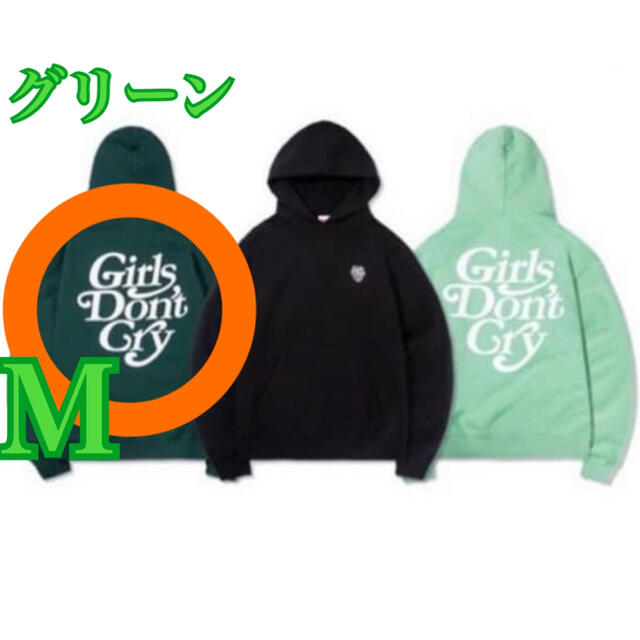 girls don't cry GDC logo hoodie M GREENGDCのgirlsdon