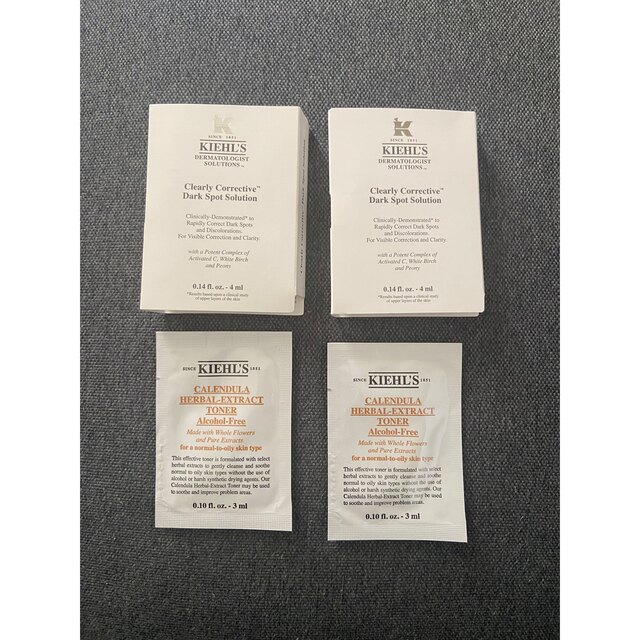 Kiehl's(キールズ)の【試供品】キールズ　化粧水　美容液 コスメ/美容のキット/セット(サンプル/トライアルキット)の商品写真