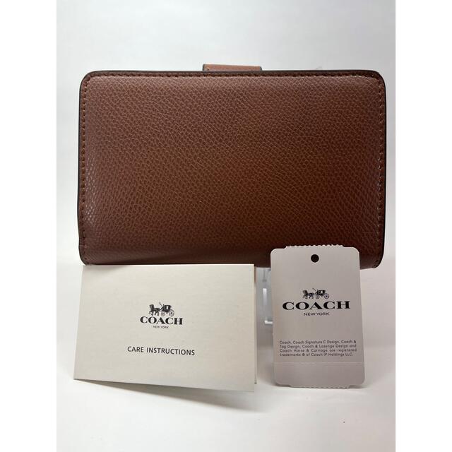 COACH(コーチ)の COACH 財布 (二つ折り財布) F53436 サドル  レディースのファッション小物(財布)の商品写真