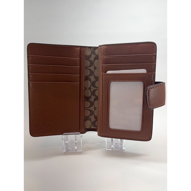 COACH(コーチ)の COACH 財布 (二つ折り財布) F53436 サドル  レディースのファッション小物(財布)の商品写真