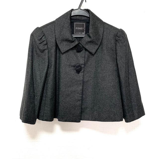 フォクシー ジャケット サイズ40 M美品 - - poligrafm.ru