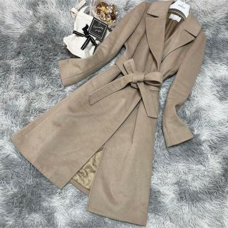 M-premier - ♡美品 エムプルミエ ベルテッドロングコート カシミア混 ...