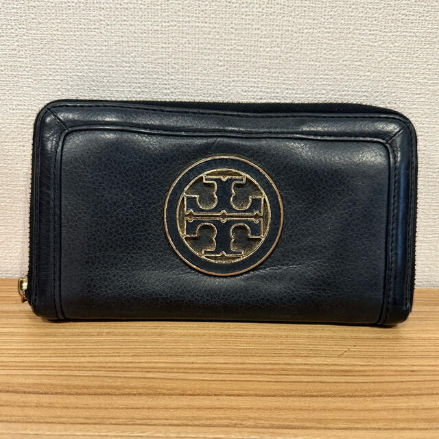 125 極上美品 TORYBURCH トリーバーチ 長財布 ラウンドファスナー