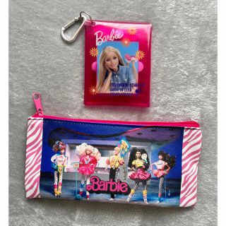バービー(Barbie)のBarbie バービー ポーチセット  フラットポーチ ペンケース コインケース(ポーチ)