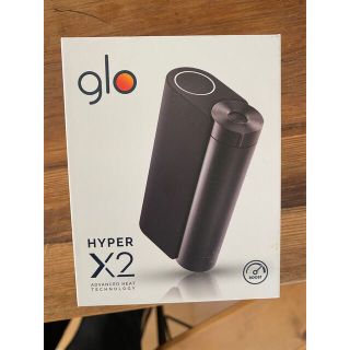 グロー(glo)のグローハイパー エックスツー glo  hyper X2・メタルブラック(タバコグッズ)