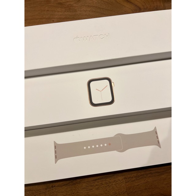 Apple Watch 4 ステンレス ゴールド　セルラーモデル44mm