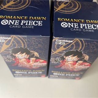 ワンピース(ONE PIECE)のROMANCEDAWN 新品未開封BOX 2個(Box/デッキ/パック)